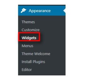 area widget
