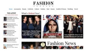 Tema Fashion Forward WordPress
