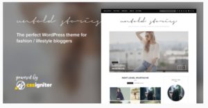 Tema WordPress Untold Stories
